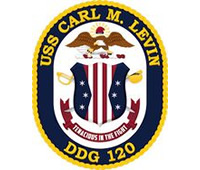 USS Carl M. Levin DDG 120 Arleigh Burke Class Guided Missile Destroyer