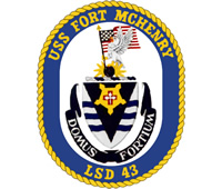 USS Fort McHenry LSD 43 Whidbey lsland Class Dock landing Ship